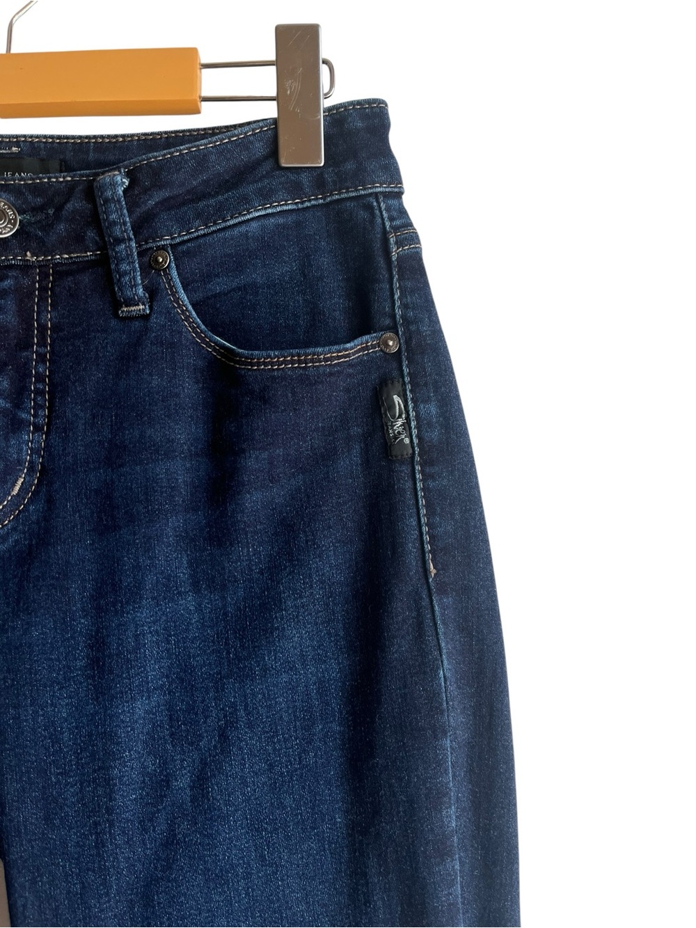 Silver Jeans Avery Slim Boot Dark Wash Jeans W28 L31 - Picture 6 of 14